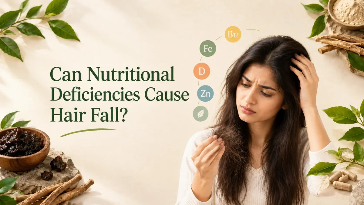 Hair fall due to nutritional deficiency