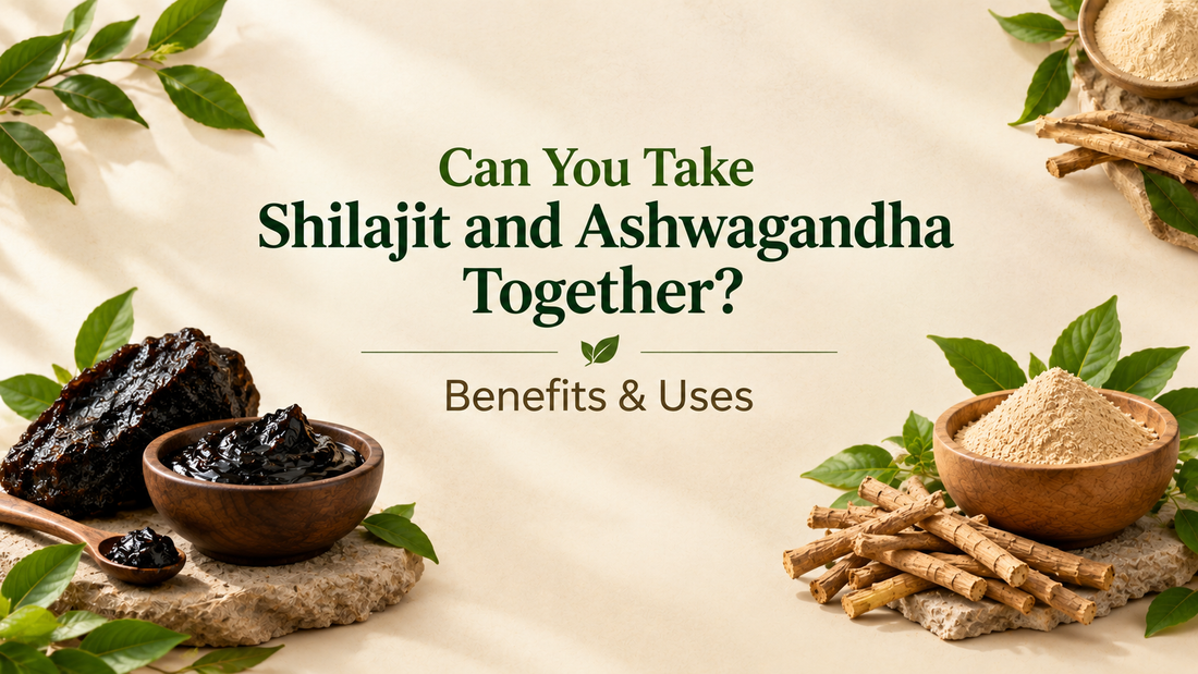 Shilajit and Ashwagandha