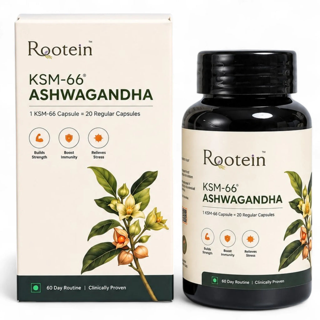 Rootein KSM-66 Ashwagandha Capsules