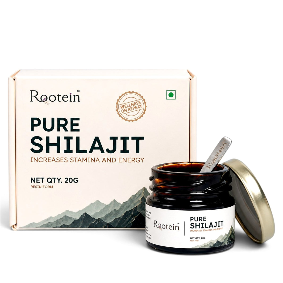 Rootein Pure Himalayan Shilajit Resin
