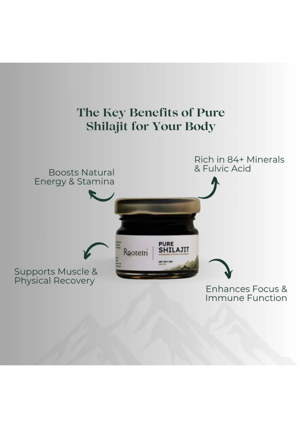 Rootein Pure Himalayan Shilajit Resin