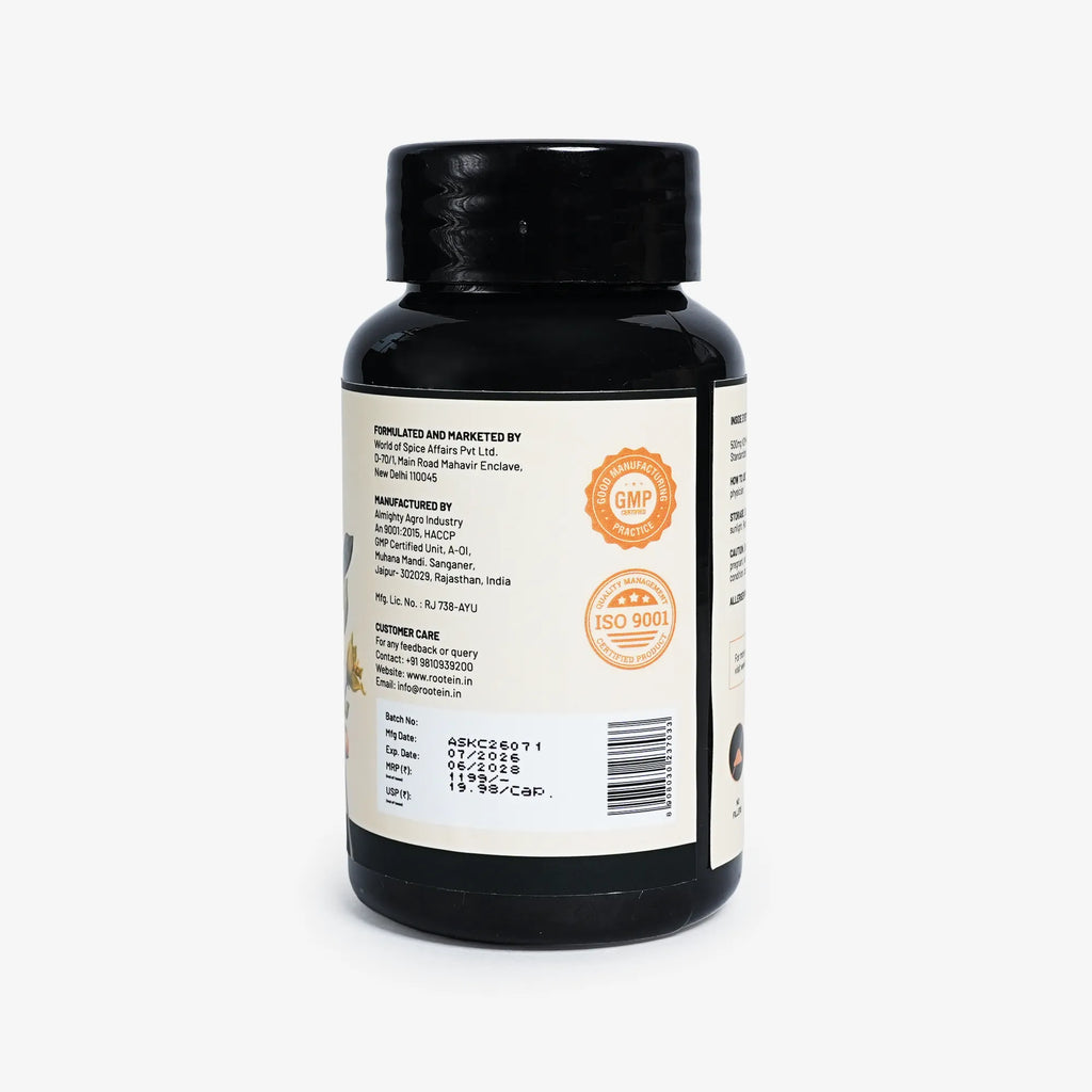 Rootein KSM-66 Ashwagandha Capsules